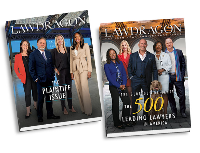covers of two Lawdragon issues